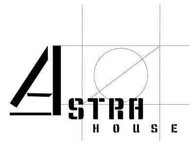Astra House graphic design logo ui