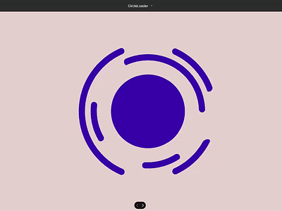 Loading animation. animation motion graphics ui