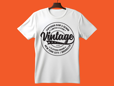 Typography T-shirt Design positive