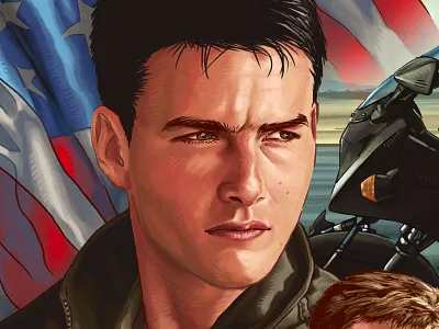 Feelin' the Need digital illustration movies poster
