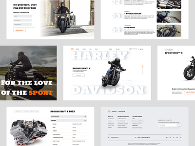 Harley graphic design ui