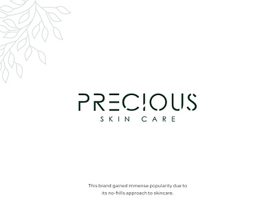 PRECIOUS branding graphic design logo