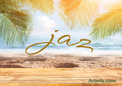 Logo design for Jaz banner branding design graphic design logo