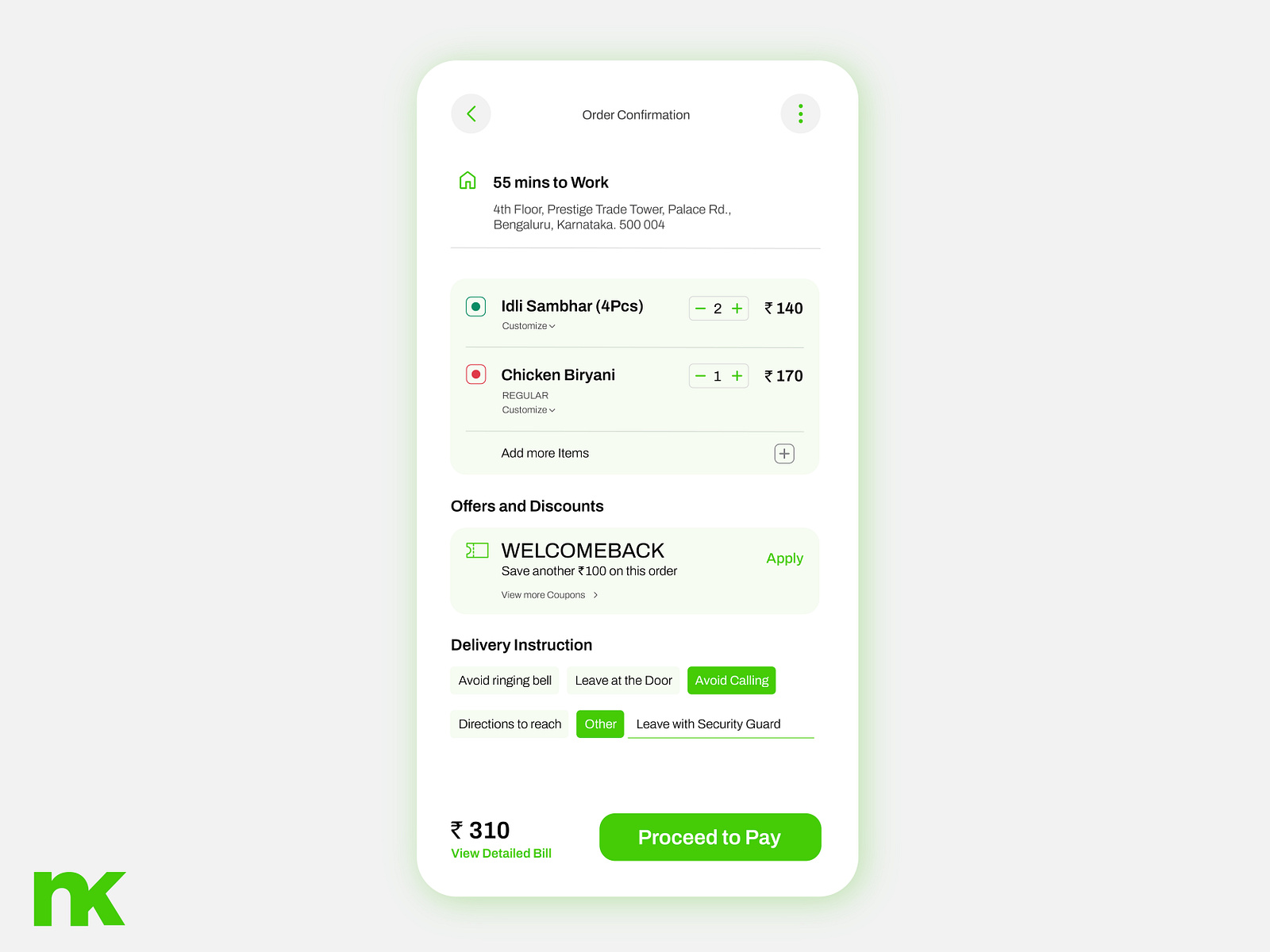 Order Summary / Confirmation - Daily UI Design #50 by Nirmal Rohit on ...