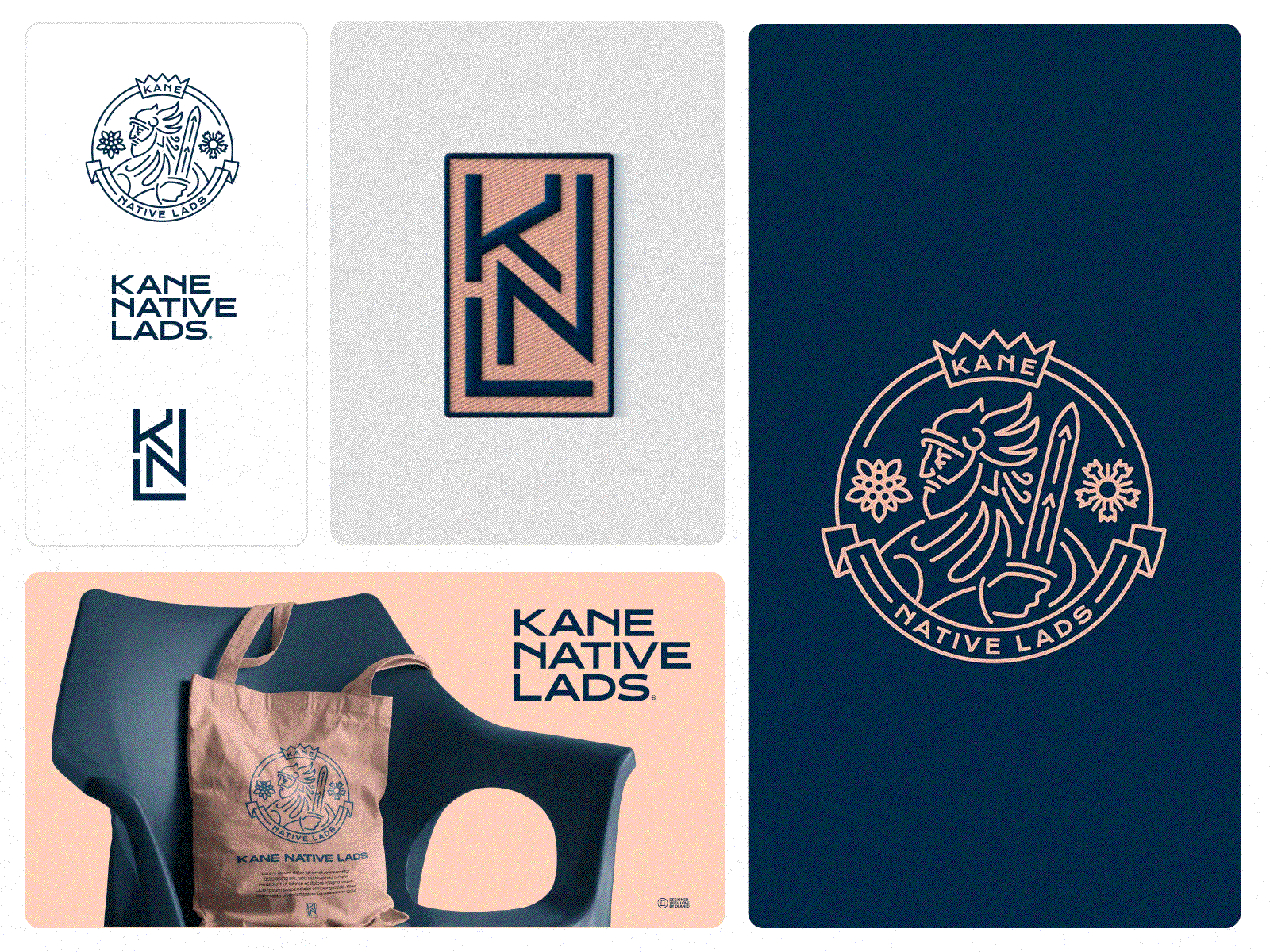 KNL branding after effects badge branding design graphic design icon identity illustration logo logotype mascot simple sports ui vintage