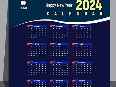 calendar 2024 art calendar calendar 2024 calendar design calendar template 2024 graphic design happy new year illustration logo new year new year 2024 png calendar png calendar 2024 vector