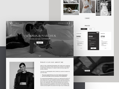 Photographer Portfolio Website landing landingpage photographer photographerportfolio photography portfolio ui ux website