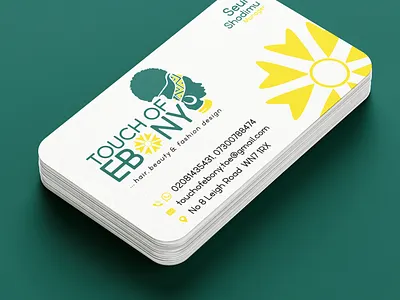Touch of Ebony Branding branding graphic design logo