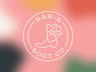 Bar-B-Boot Co boot branding logo