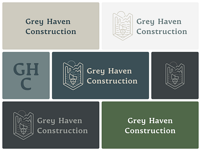 Grey Haven Construction boat logo lotr ship