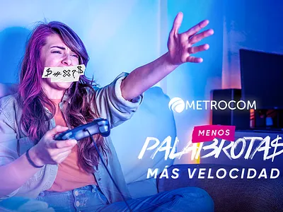 Metrocom KV branding graphic design keyvisual