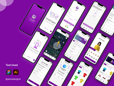 Fingurate App app branding cover page illustration mobile app ui uiux