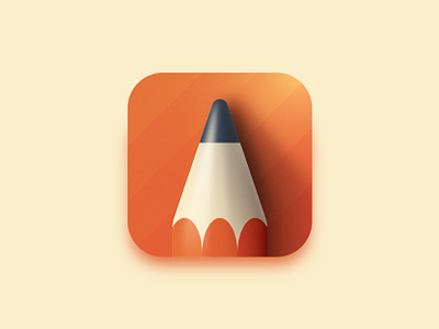 Sketchbook icon app icon illustration pencil sketchbook