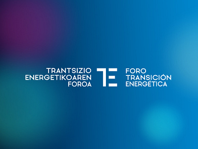 Foro TRANSICIÓN ENERGÉTICA branding energética foro graphic design identidad logo mkt te transición typography ui ux