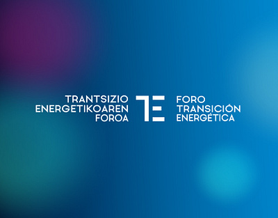 Foro TRANSICIÓN ENERGÉTICA branding energética foro graphic design identidad logo mkt te transición typography ui ux