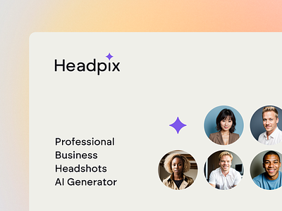 Headpix.ai agente ai aitools headpix ui design