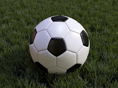 Football (Soccer Ball) 3d azerbaijan blender football soccer