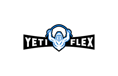 Logo | YetiFlex brand identity branding design graphic design illustration logo spokane vector