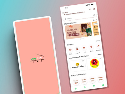Snacks Subscription Application (Design Odyssey Challenge) android designodyssey esummit iit logo snacks splashscreen ui