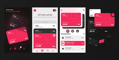 Alternative Design of Bank App app app design application bank bank app bank app design design mobile app ui ui design ux