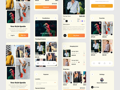 Fashion App Design app app design app ui appui design fashion app fashion shop app ui fashion shop mobile app ui ui uiux