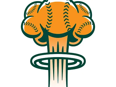 Las Vegas Atomics as athletics baseball design las vegas logo mlb nevada oakland sports