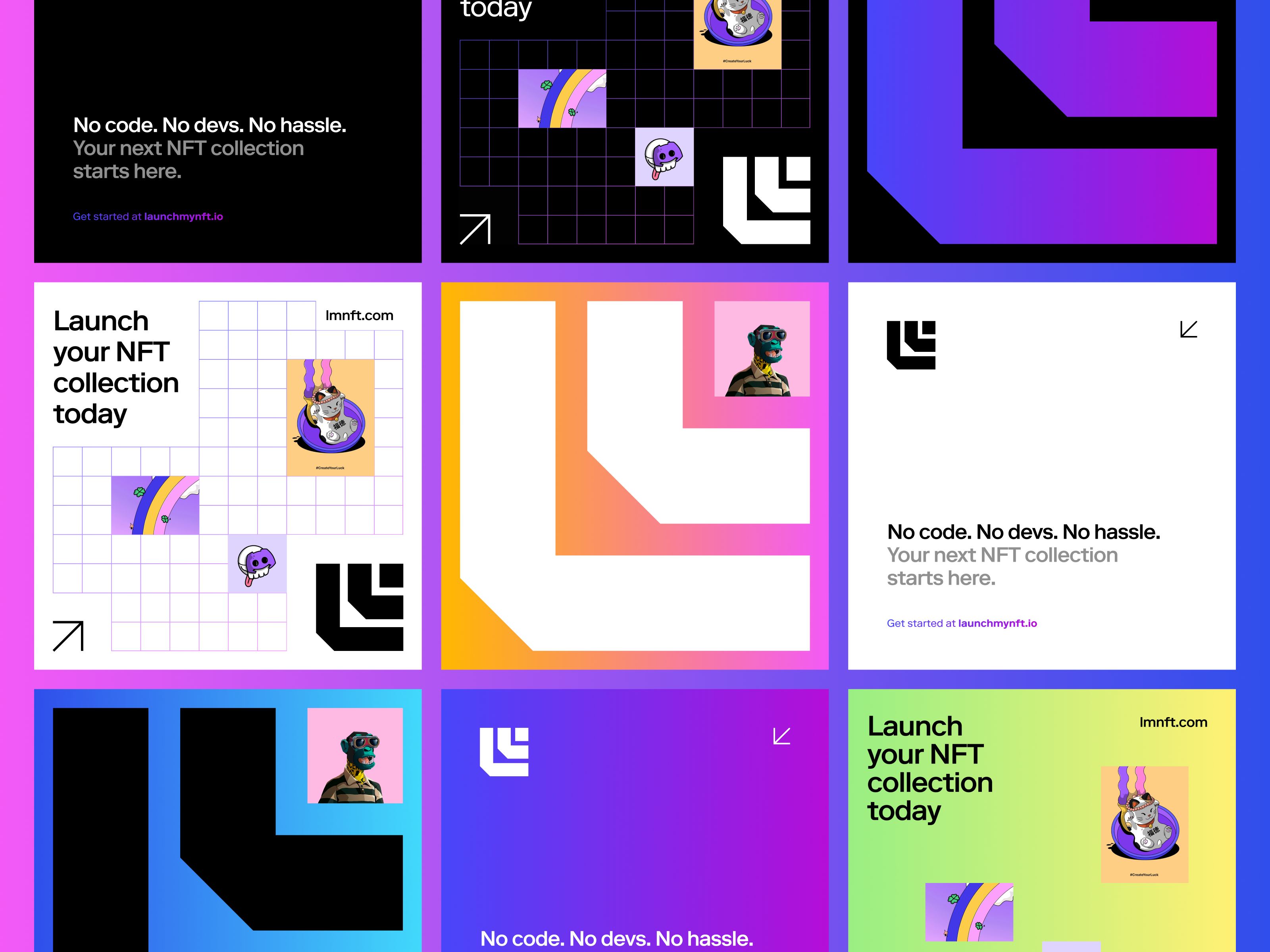 Example of LMNFT Branding