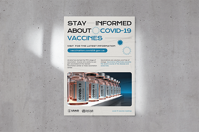 Vaccination-themed poster graphic design poster vaccination themed poster