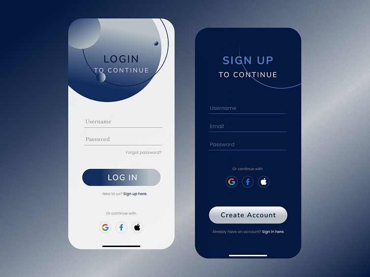 Sign In Clean & Simple by Faiza on Dribbble