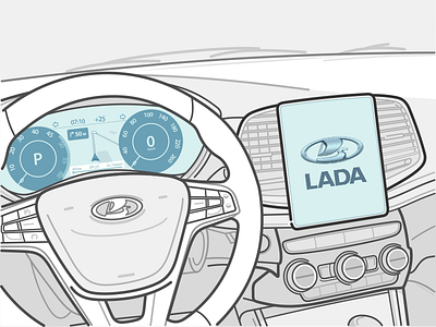 Lada illustration