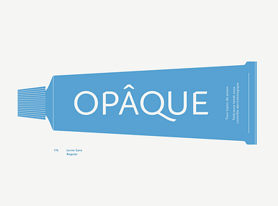 Lorne Sans Regular blue design font illustration packaging type typeface typography vector wordmark