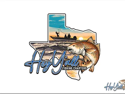 FISHING CHARTERS LOGO/ FISH HAND DRAWN LOGO branding colorful fish logo colorful hand drawn logo design dribble fish hand drawn illustration fish logo fishing charter logo fishing company logo fishing logo fishing map logo graphic design hand drawn fish logo hand drawn illustration hand drawn logo illustration logo typography vector