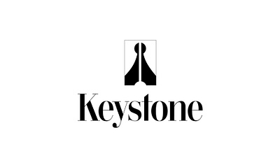 Keystone - logo design study design keystone logo logo design minimal simple study