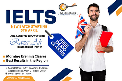 IELTS FACEBOOK POST facebook post institute post social media