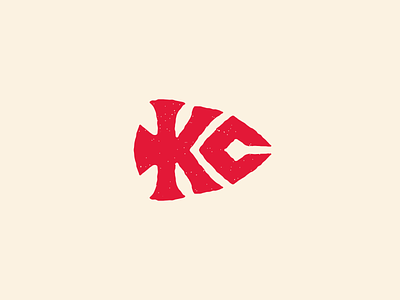 Kansas City Chiefs Logo Concept branding chiefs design football graphic design kansas city logo nfl team logo