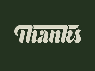 Thanks handlettering handtype hashtaglettering lettering process vectormachine