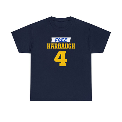 Free Harbaugh - Free Jim Harbaugh Shirt american football apparel design football free harbaugh free jim harbaugh gift idea graphic design illustration jim harbaugh michigan michigan vs everybody michigan wolverines nfl shirt