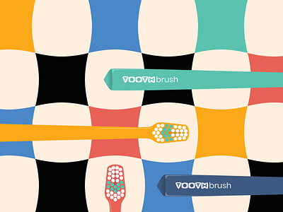 toothbrush branding and packaging - concept branding graphic design logo packaging