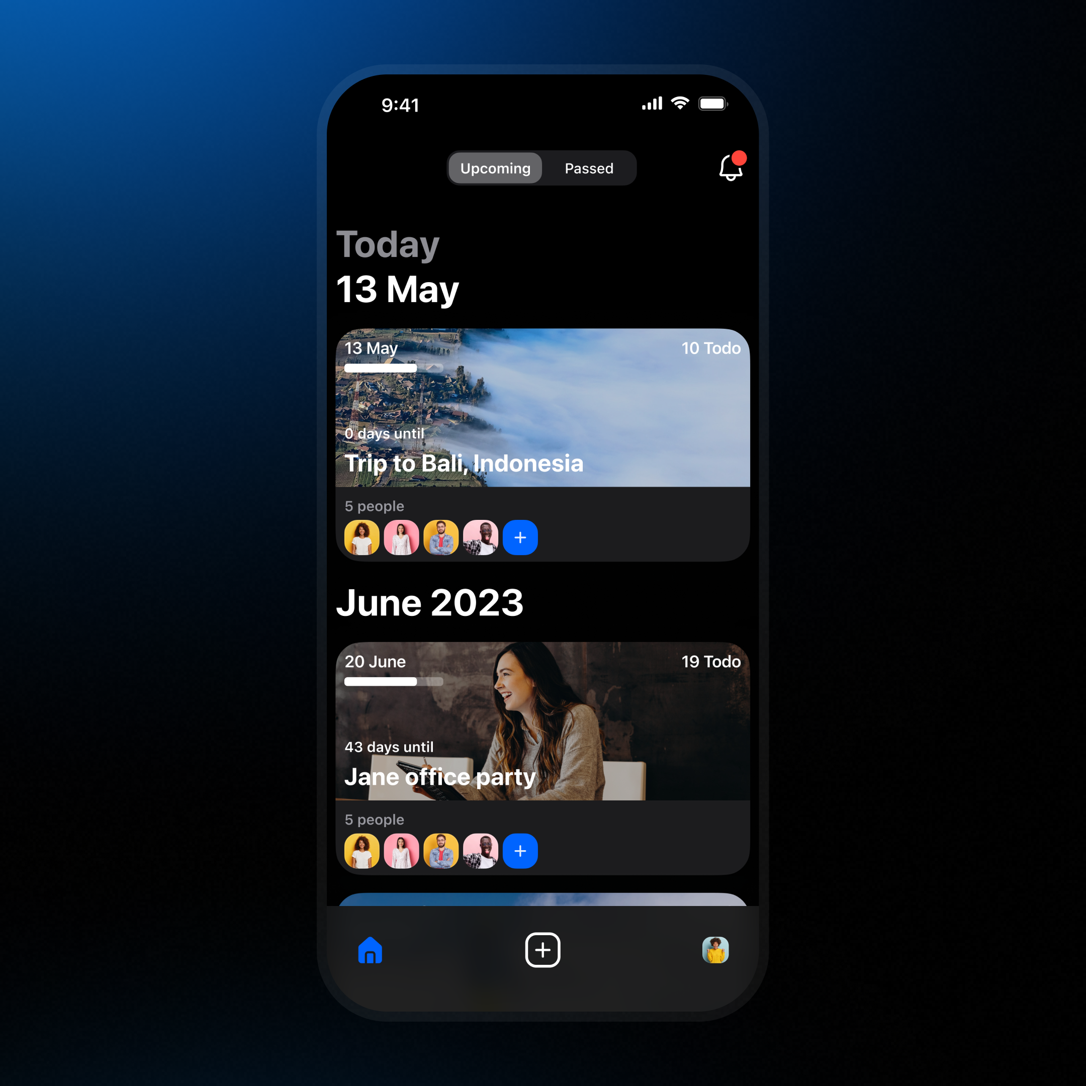 AnyEvent app now available on the app store animation app design ui uiux website