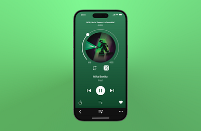 Daily UI - 009 Music Player app app design daily ui design figma music ui ux ux design