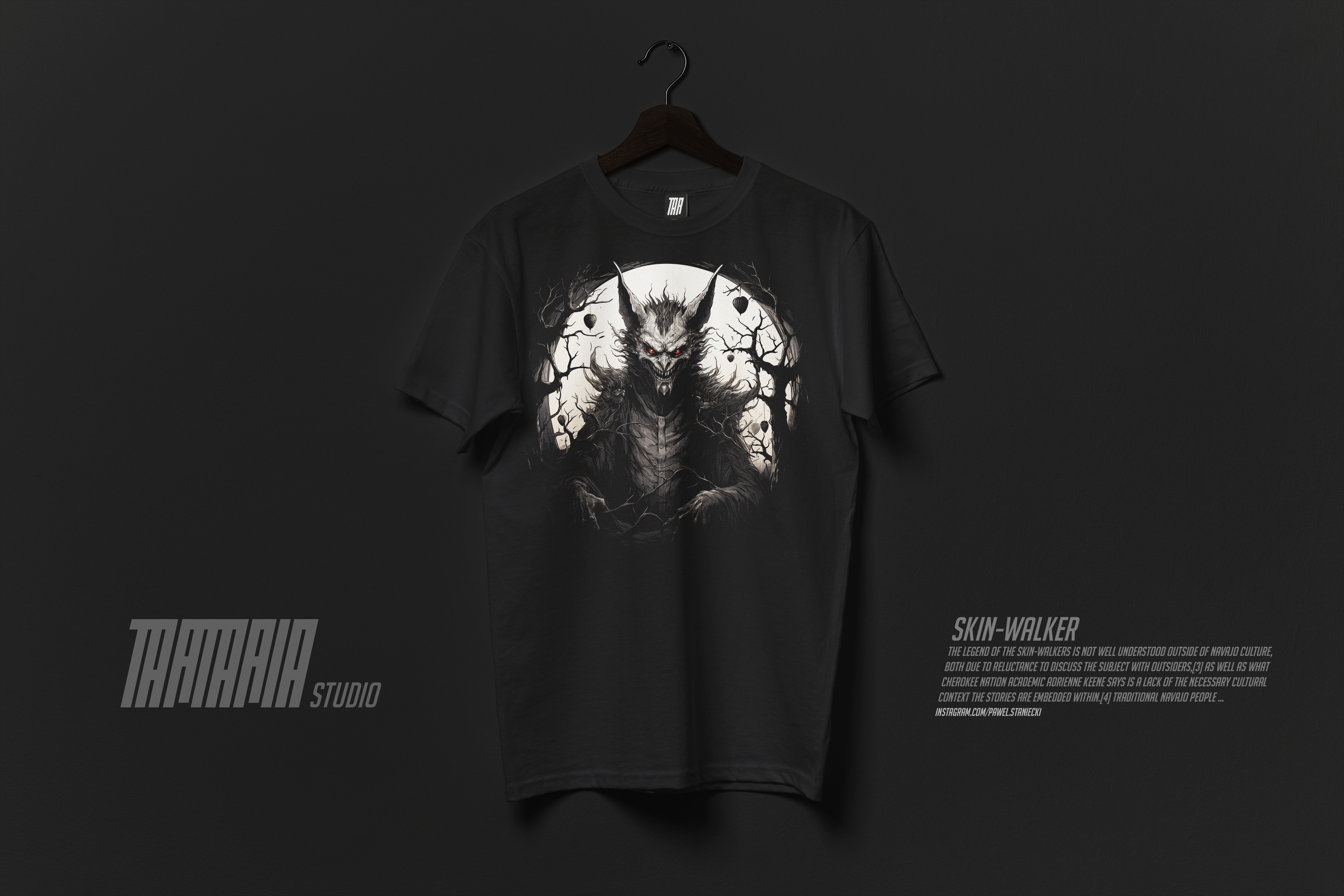 My new brand TARTARIA STUDIO branding conceptart creativedesigner digitaartist graphic design logo t shirt typography