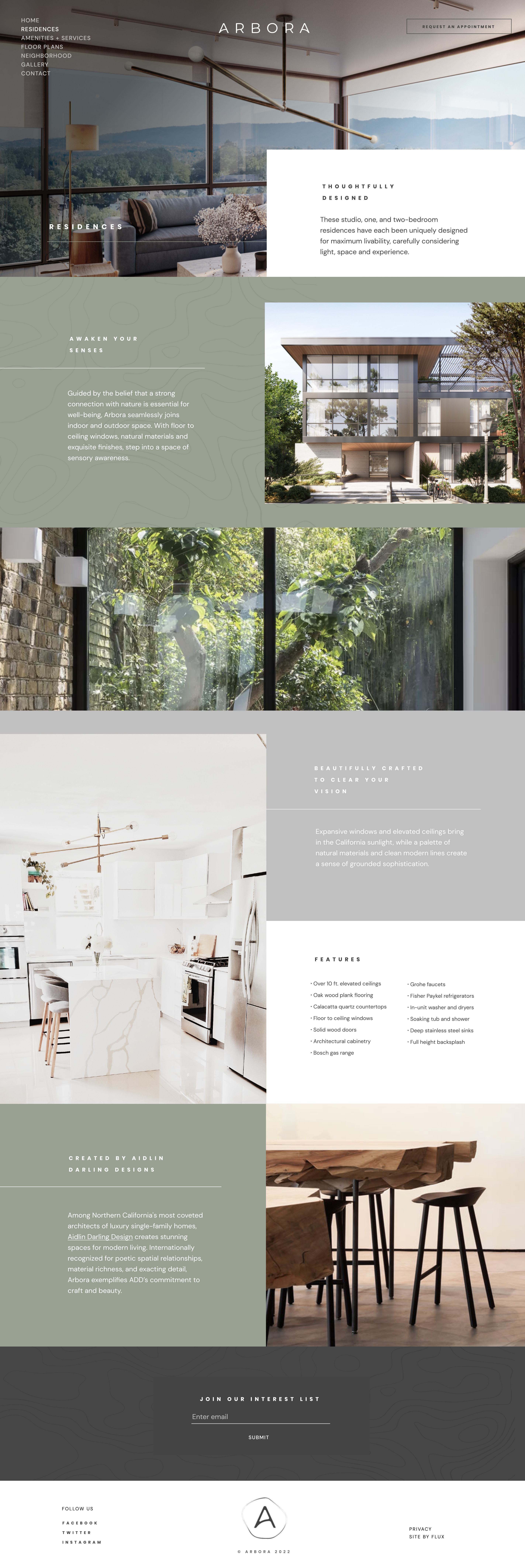 Arbora Website