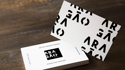 Aragão Studio branding graphic design logo