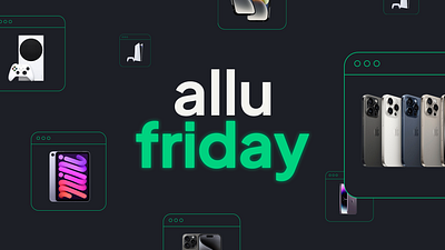 allu — Campanha Black Friday 2023 black friday branding graphic design marketing