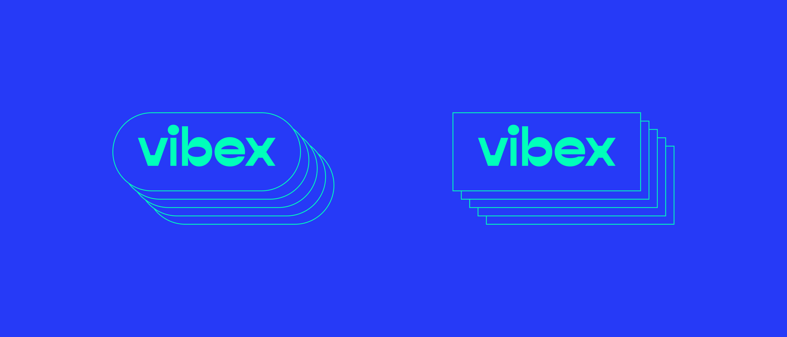 vibex agency branding letspanda logo mark minimalist pr wordmark