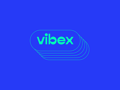 vibex agency branding letspanda logo mark minimalist pr wordmark
