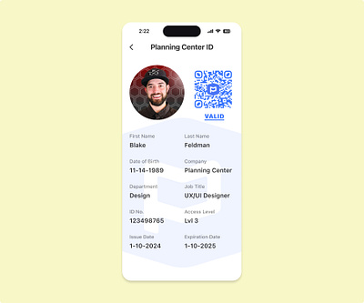 Michal Malewicz 90-Day UI Challenge #37 animation branding daily ui design graphic design id card illustration logo typography ui ui everday ux vector