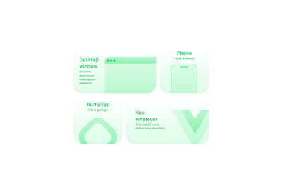 Green gradient bento experiment bento design gradient graphic design green sketch web