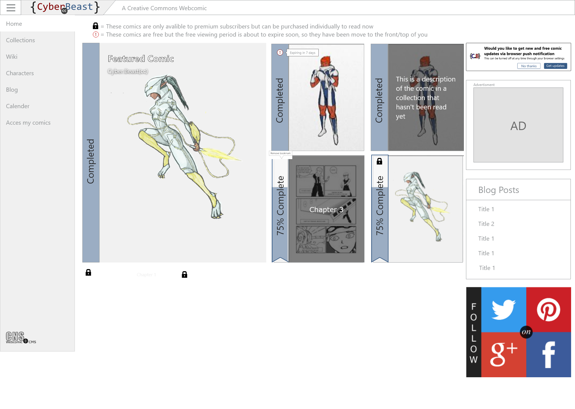 Webcomic Template by Sheldon Lloyd on Dribbble Webcomic Template by Sheldon Lloyd on Dribbble