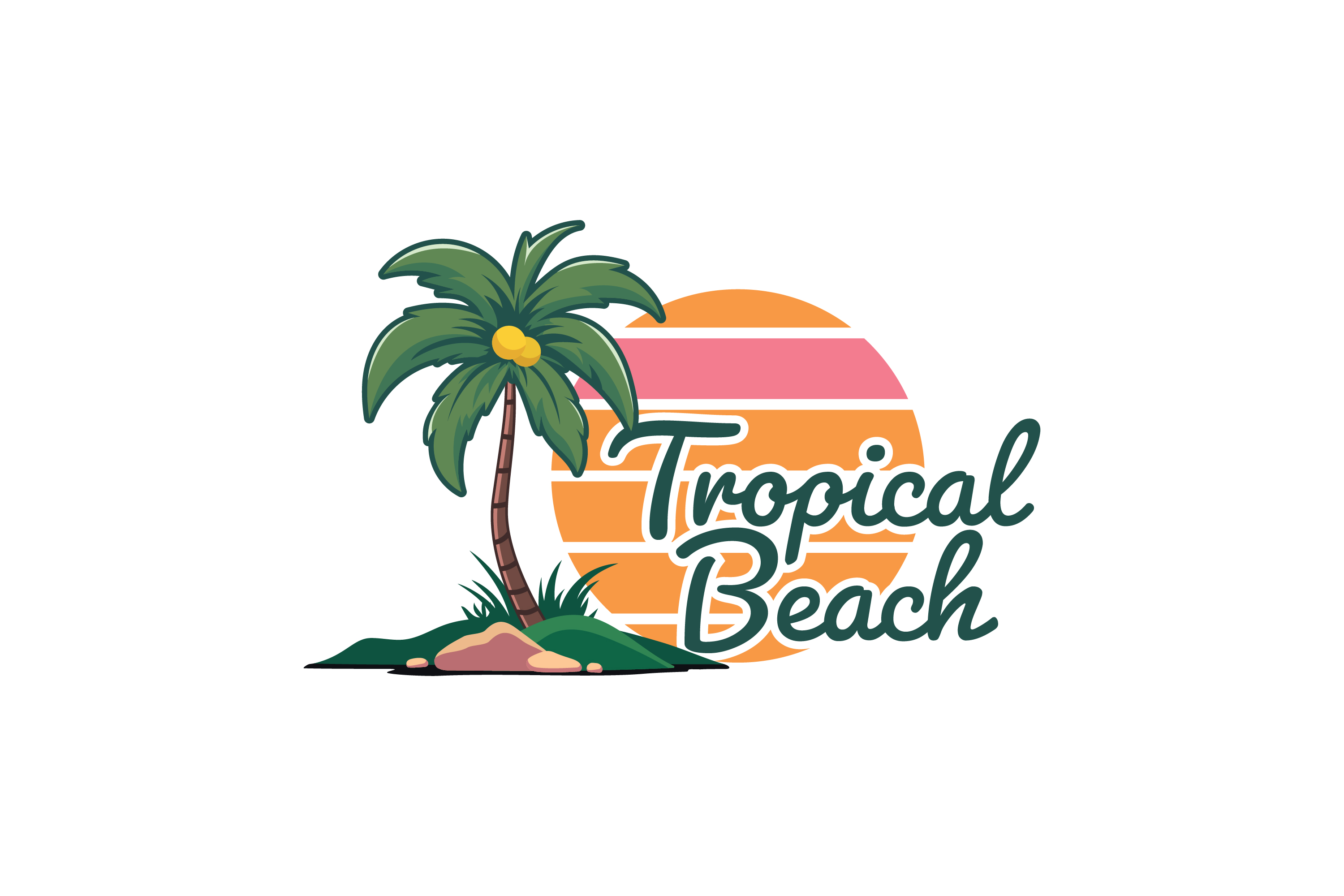 Beach Logos | Design your own beach logo - 48hourslogo